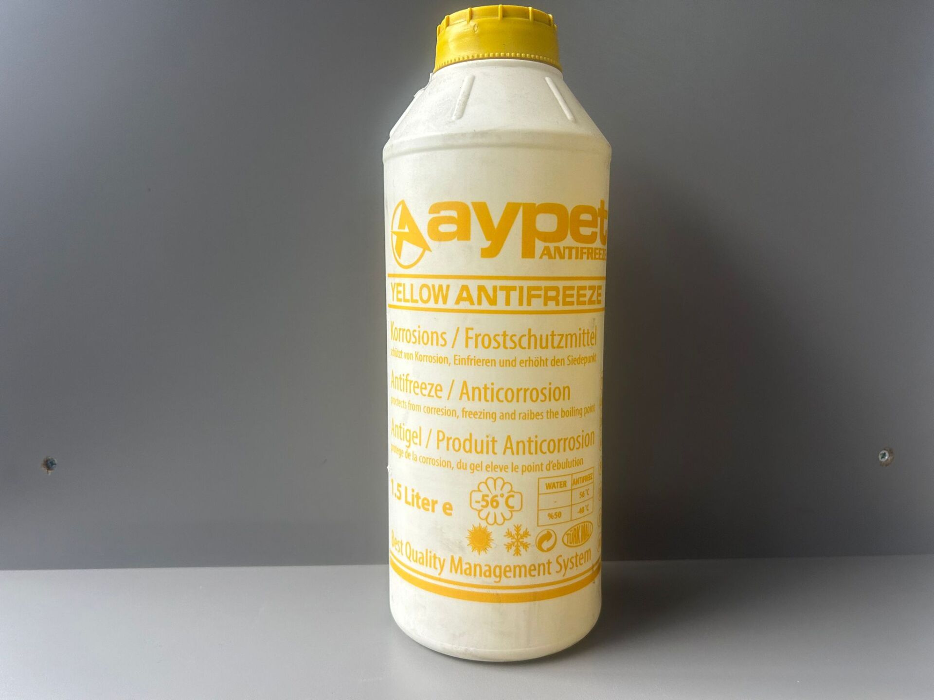 AYPET SARI ANTİFRİZ
